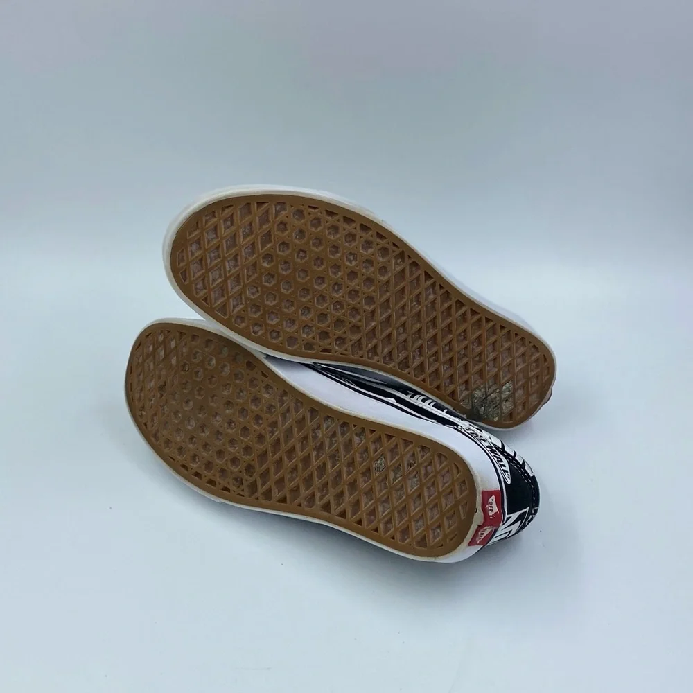 Vans black and white off the wall old Skool womens size 7 - Picture 5 of 6